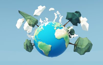 Team collaborating on sustainable hiring strategies for World Environment Day, symbolizing green jobs and environmental impact